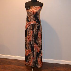 VENUS Strapless Maxi Dress w/pockets